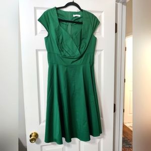 Green dress